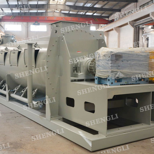 CMS-15000 单轴连续式搅拌机，用于固废处理